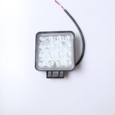 China wholesale price 12v/24v 48w led work light automobile led off road driving lights with CE ROHS 48W for sale