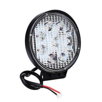 China Newest 15w 18w 24w 27w 42w 48w super bright abs offroad auto flood led working lights 12v work lamp for car, forklift, motorcycle for sale