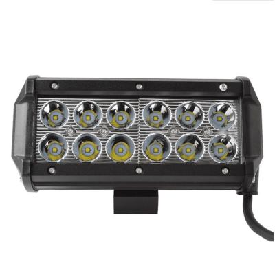 China TACPRO aluminum 10-30v 36w off road led light bar 7 inch car bumper led lights galipot led 4x4 off road car led light bar for sale