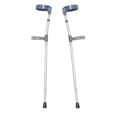 China 6061 T6 Aluminum Alloy Wholesale Best Selling 2022 Adjustable Forearm Walking Aid Crutches for sale