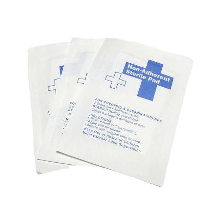 China High Quality Medical Non-adherent Sterile Non-woven Dressing Pad 5X7.6cm Breathable CE Certification Nonwoven Dressing Pad for sale