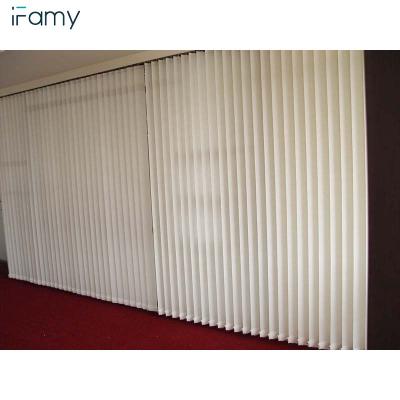 China Best Supplier Blackout Jacquard Minimalist Vertical Blind Fabric Foil Rolls For Office for sale