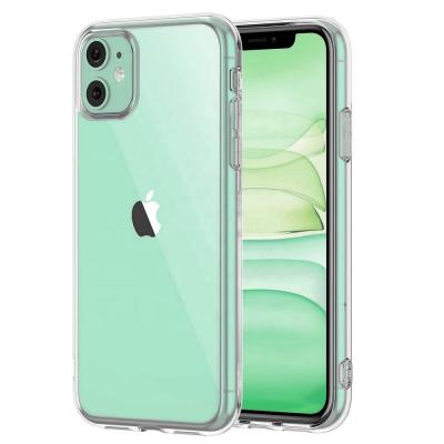 China Crystal Clear Factory Supply Clear TPU Mobile Phone Case For iPhone 11 Phone Cover for sale