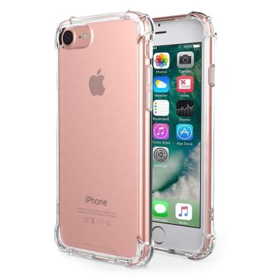 China Crystal Clear TPU Phone Case For iPhone 6/6S Plus Plus Clear TPU Mobile Case With Reinforced Corners for sale