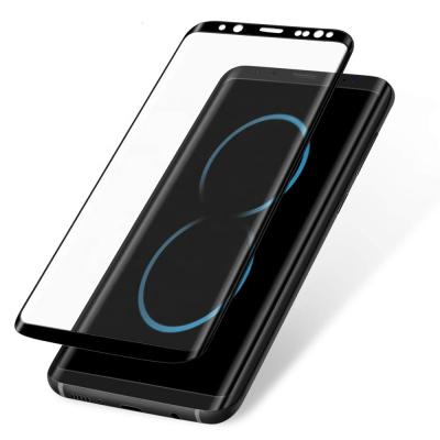 China 3D Mobile Phone Tempered Glass For Samsung Galaxy S8 Screen Protector for sale