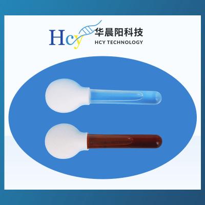 China Iodophor Medical Disinfection Swab Disposable Foam Brush CHG Tip Micro Cotton Swab Applicator for sale