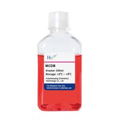 China Light Red MCDB 131 Medium For Culturing Human Microvascular Endothelial Cells for sale