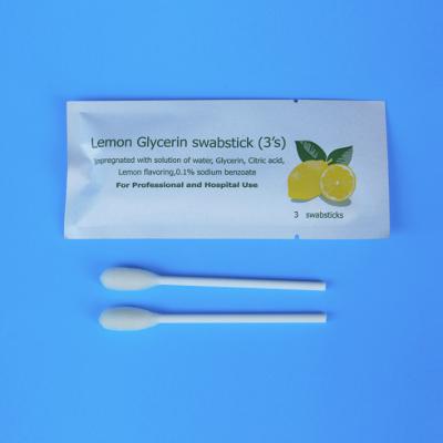 China 3ml Disposable Medical Cotton Swab Stick Disinfection Preparation for sale