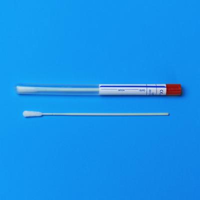 China Oral Pcr Nasopharyngeal Swab With Delivery Tube Medical Consumables for sale