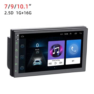 China 9 10 Inch Double 2 Din Car DVD Player Touch Screen Car DVD Player Stereo Android GPS 7 Multimedia Navigation 2din Video 2din for sale