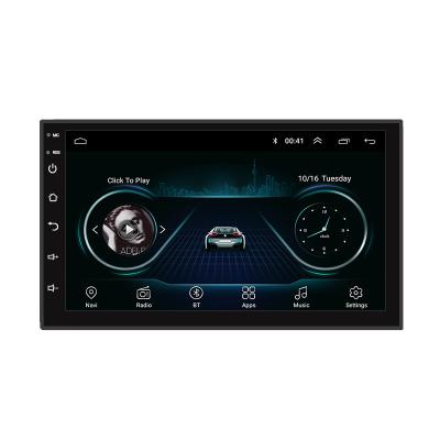 China GPS Din 2 7 Inch Universal Car Multimedia 1G+16G Mirror Link Player BT Touch Screen FM Music GPS Navigation Stereo Car Radio for sale