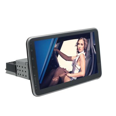 China GPS Universa 1din 10 Inch Android Stereo Touch Screen Auto Radio Rotating Car Player Navigation Multimedia for sale