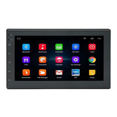 China GPS 7 Universal WiFi 1G+16G HD 2 inch Din Android 9 Wheel Mirror Link Radio Remote Control MP5 Tablet GPS Car Player for sale