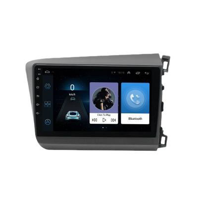 China 10.1 Inch Car DVD Player Video Touch Screen Car Radio Android Android Right Peptide GPS For Honda Civic 2007 2009 2011 2012 Gps Navigation for sale