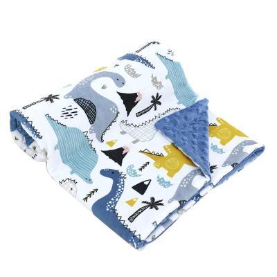 China Modern Design Breathable Kids Bedroom Weighted Sensory Blanket Blankets Bamboo Muslin Minky Blankets for sale