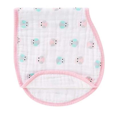 China 2021 BPA Free Cheap Price 100% High Quality Soft Cotton Muslin Amazon Baby Burp Cloth for sale