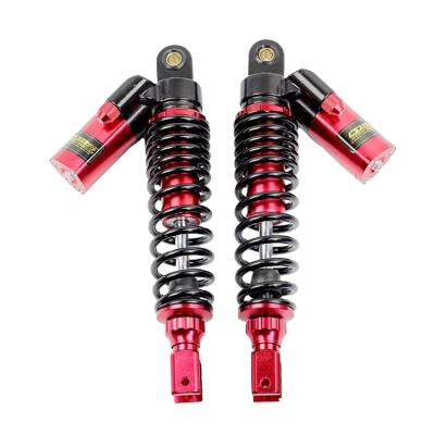 China Motorcycle modification shock absorber electric car aluminum rear fork nitrogen with bottle shock absorber 320mm for sale