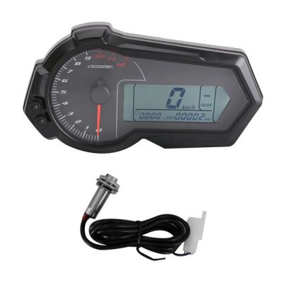 China Universal High Quality ABS Plastic High Quality Plastic Motorcycle LCD Tachometer Tachometer Digital Tachometer for sale