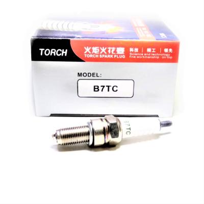 China Good Quality Motorcycle Spark Plug For C7Hsa Akrapovic Exhaust Short Motorcycle Spark Plug - for sale