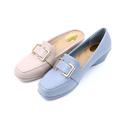 China Luxury New Fashion Soft Comfortable Narrow Toe Ladies Slippers Wedges Casual Shoes Women Mid Heel Wedge Women Anti-Slippery Sandals for sale