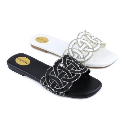 China Summer fashion trend women's flat sandals upper casual sandal low price comfortable for women sandals for sale