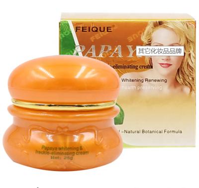 China Wholesale Natural Nourishing Papaya Skin Whitening Face Cream Moisturizer Papaya Herbal Cream For Face Freckle Treatment Cream for sale