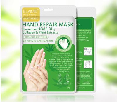 China Wholesale Pack Moisturizer Hand Moisturizer Hand Beauty Collagen Mask Whitening Baby Hand Mask Glove Smoothing Hemp Seed Oil Hand Mask for sale