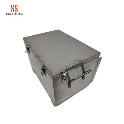 China Electronic/Appliance Tool Box/Auto Industrial Equipment/Hardware Stainless Steel Thickened Portable Turnover Box Storage Electrical Junction Box for sale