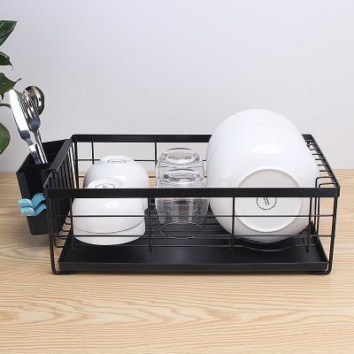 China Kitchen Tableware Kitchen Storage Minimalist Dish Drainer Rack Aluminum Roll Up Dish Drying Rack Over The Sink Folding Dish Drying Rack for sale