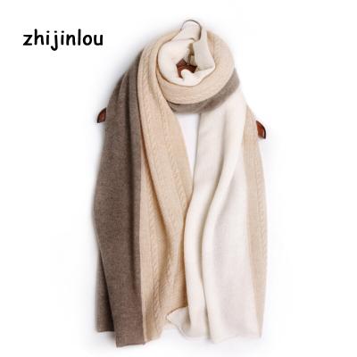 China Zhijinlou Fashionable Cashmere Long Soft Scarves Warm Thick Shawls For Elegant Women for sale