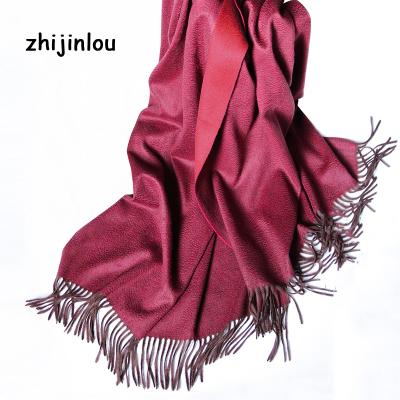 China Zhijinlou Fashionable Long Cashmere Scarves For Women for sale