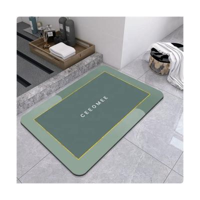 China Washable Top Picks Area Modern Washable Area Rugs Bathroom Area Rugs Geometric Rubber Covers Living Room for sale