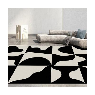 China Wholesale Modern Geometric Area Rug Bedroom Machine Washable Printed Fine Area Rugs Chenille Area Rugs For Living Room for sale