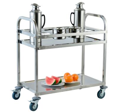 China Commercial stainless steel cook 201 kettl cart cart stainless steel kettle setting cart for handcart cart for sale