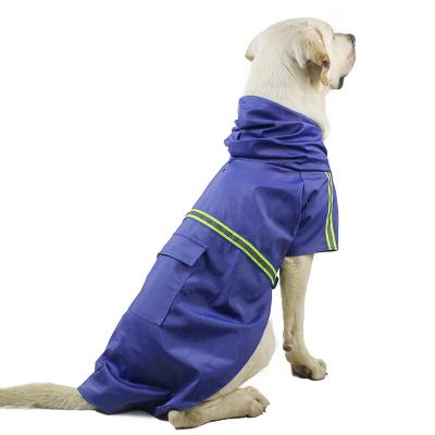 China Sustainable Quality Dog Clear Raincoat Full Designer Pet Clothes Raincoat For Dogs for sale