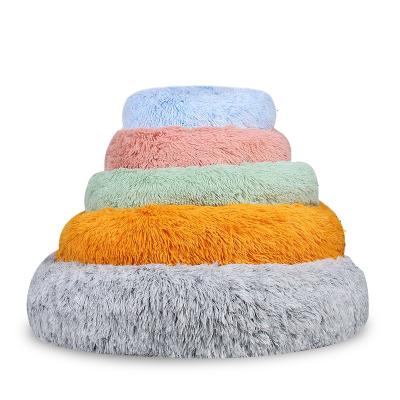 China China PVC Material Round Pet Mat Pet Sofa Sleep Nest Sustainable High Sustainable Pet Beds Cushion for sale