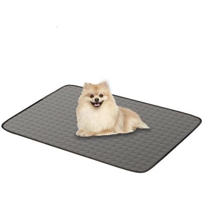 China Viable Dog Puppy Training Mat Reusable Dog Pad Waterproof Pet Toilet Mat for sale