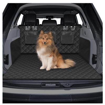 China Hot Car Waterproof Dog Cushion Pet Travel Selling Seat Cover Protector Pet Car Back Protector for sale