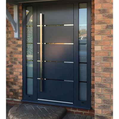 China High Quality Anti-theft Exterior Entrance Front Main Gate Modern Residential Security Steel Door for sale