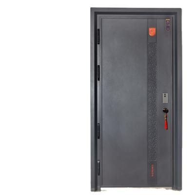 China Hot Sale Anti-theft Outdoor Waterproof Single Entry Security Steel Door for sale