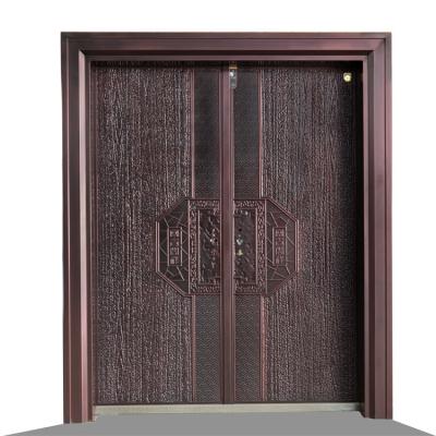 China Security Anti-theft Double Door Exterior Modern Design Openable Entry Doors For Villa for sale