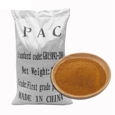 China Solução Cloreto de polialumínio Produtos químicos de tratamento de água PAC OEM Para tratamento de águas residuais à venda