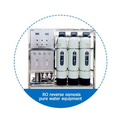 China Industrial Water Treatment Equipment Stainless Steel 0.25T/H-100T/H Large Flow Reverse Osmosis Pure Water Equipment for sale