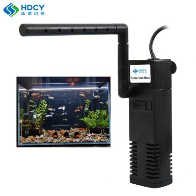 China Water Treatment Aquarium Filter Submersible Built-In Filter for Small 3W Waterfall Shower for sale