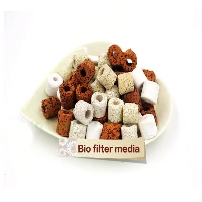 China 250 g/bolsa Filtro bio-poroso cerámico medio Cubo de peces de anillo biológico Nitrificante Biosfera de bacterias en venta