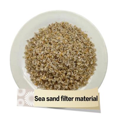 China Sea Sand Filter Material Wear-resistant For Water Treatment, Purification And Filtration for sale