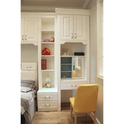 China (Size) 2019 adjustable high gloss antique bedroom wardrobe with 3 swing lacquer doors for wholesale for sale