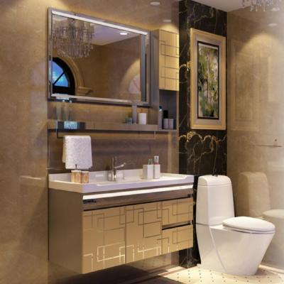 China Modern Morden Style Bathroom Cabinet Sink Cabinet Laundry Sink Cabinet for sale