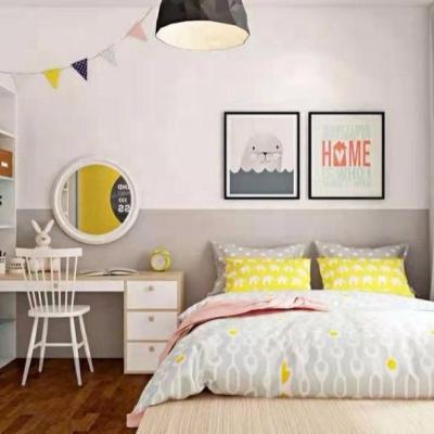 China 2019 modern top selling products wooden children bedroom ded with function and saving space table for sale