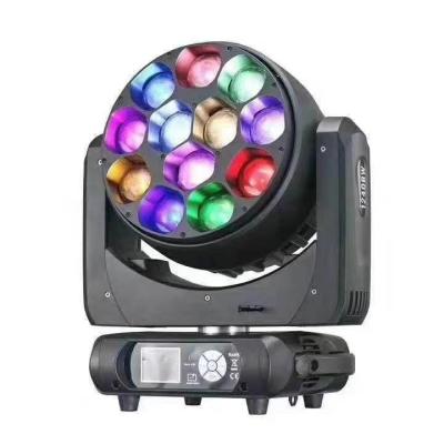 China 90v 260v Led Wash Zoom Moving Head 12x40w Pixel Moving Head Dj Lights for sale